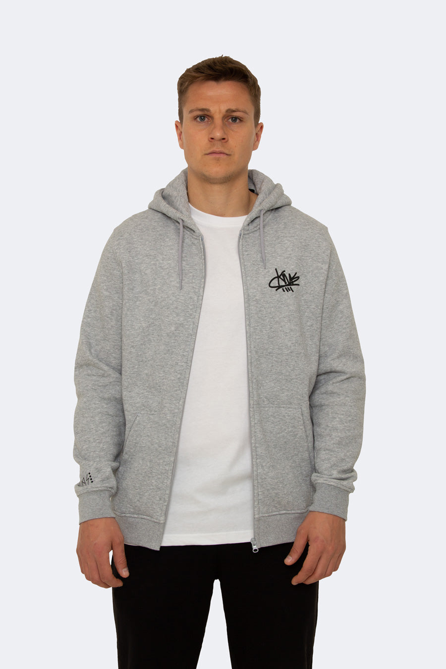 Curvam Zip-Hooded Sweater