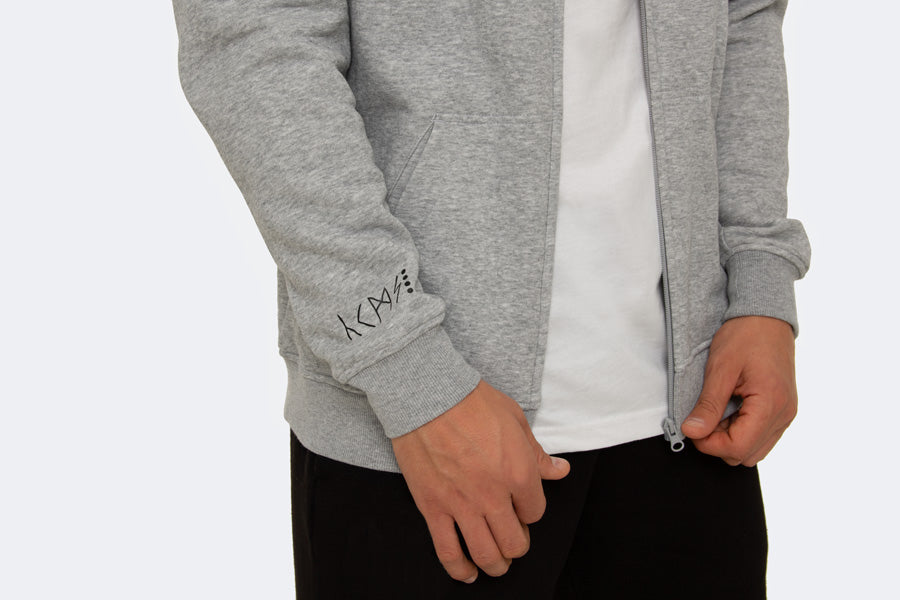 Curvam Zip-Hooded Sweater