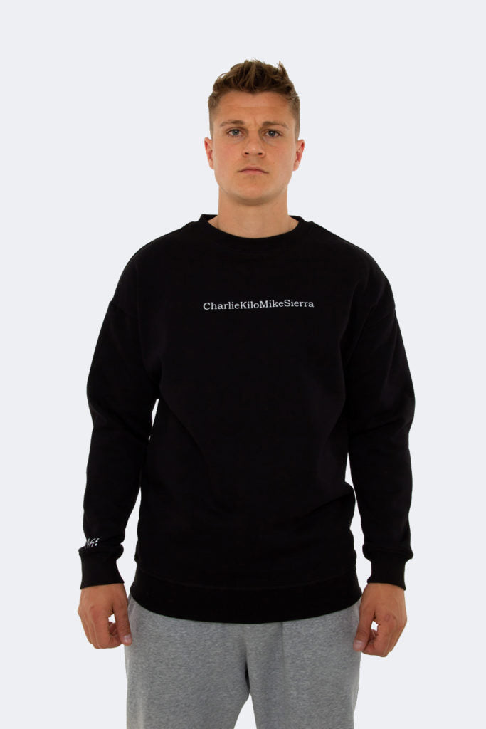 Front Crewneck Sweater