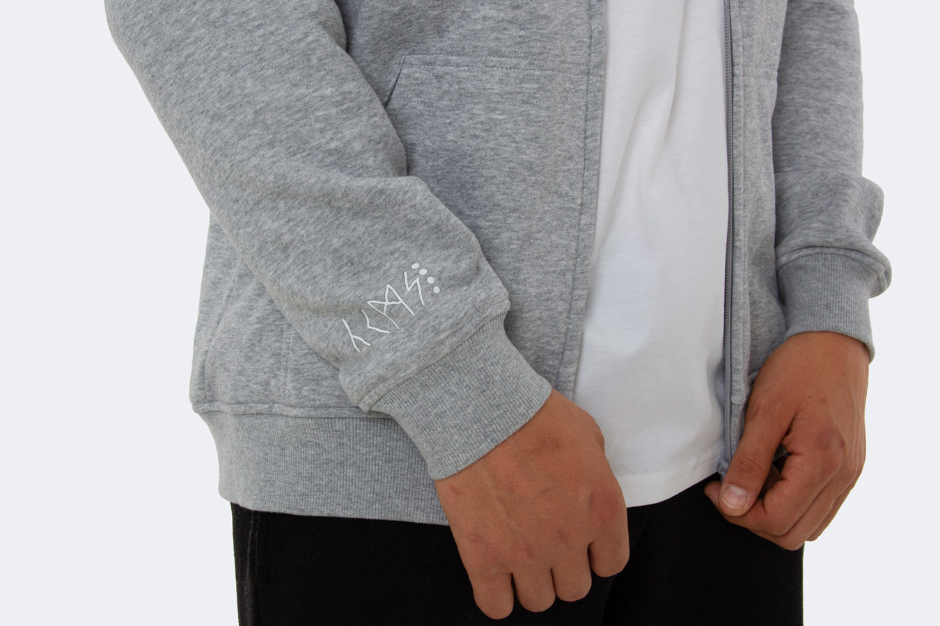 Circuitus Zip-Hooded Sweater
