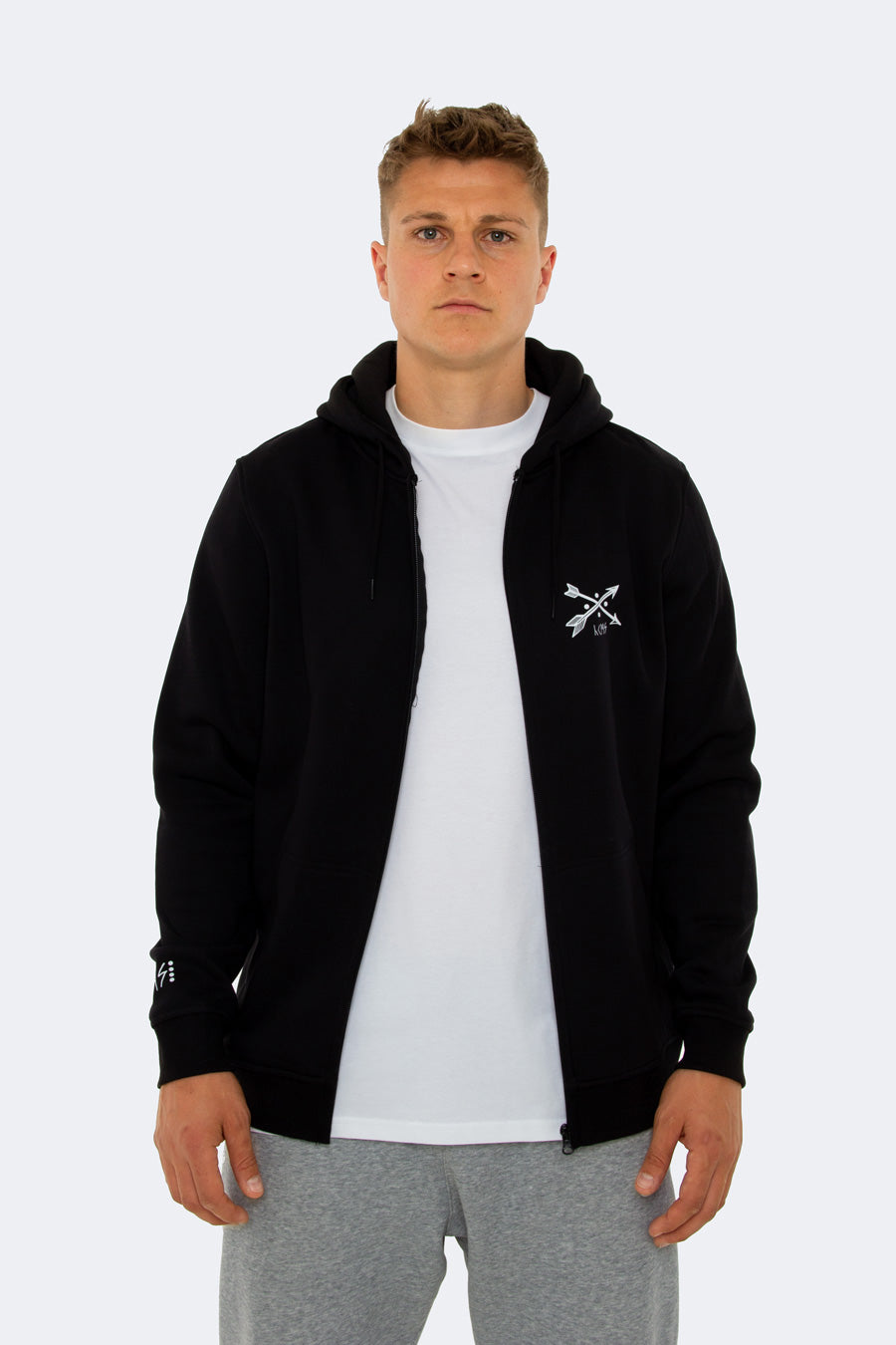 Transire Zip-Hooded Sweater
