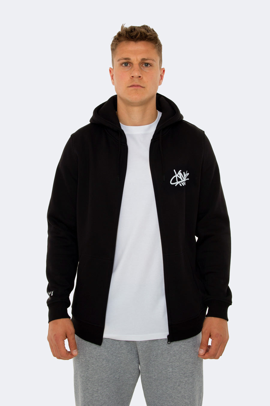 Curvam Zip-Hooded Sweater